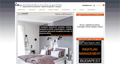 Desktop Screenshot of ingatlankezeles.com